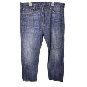 Men's Levi's Blue Straight Jeans Waist 40